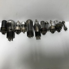 Lot of 12 Used,Untested Vacuum Tubes, Various Manufacturers (FC86-4 T0675)
