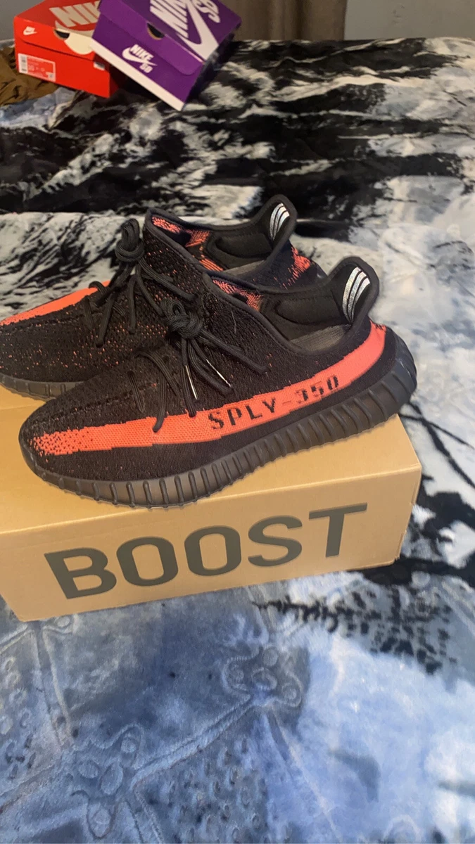 Diplomatiske spørgsmål Reporter Forbrydelse Size 10.5 - adidas Yeezy Boost 350 V2 Low Red Stripe 190308887301 | eBay