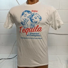 Las Sundays Tequila Kills BREAKFAST of CHAMPIONS T-Shirt  S