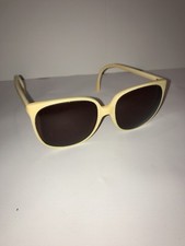 Rare antique white Celluloid sunglasses in a hip classic design