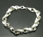 Handmade Sterling Silver Bracelet Genuine Solid Hallmarked 925 Nickel Free