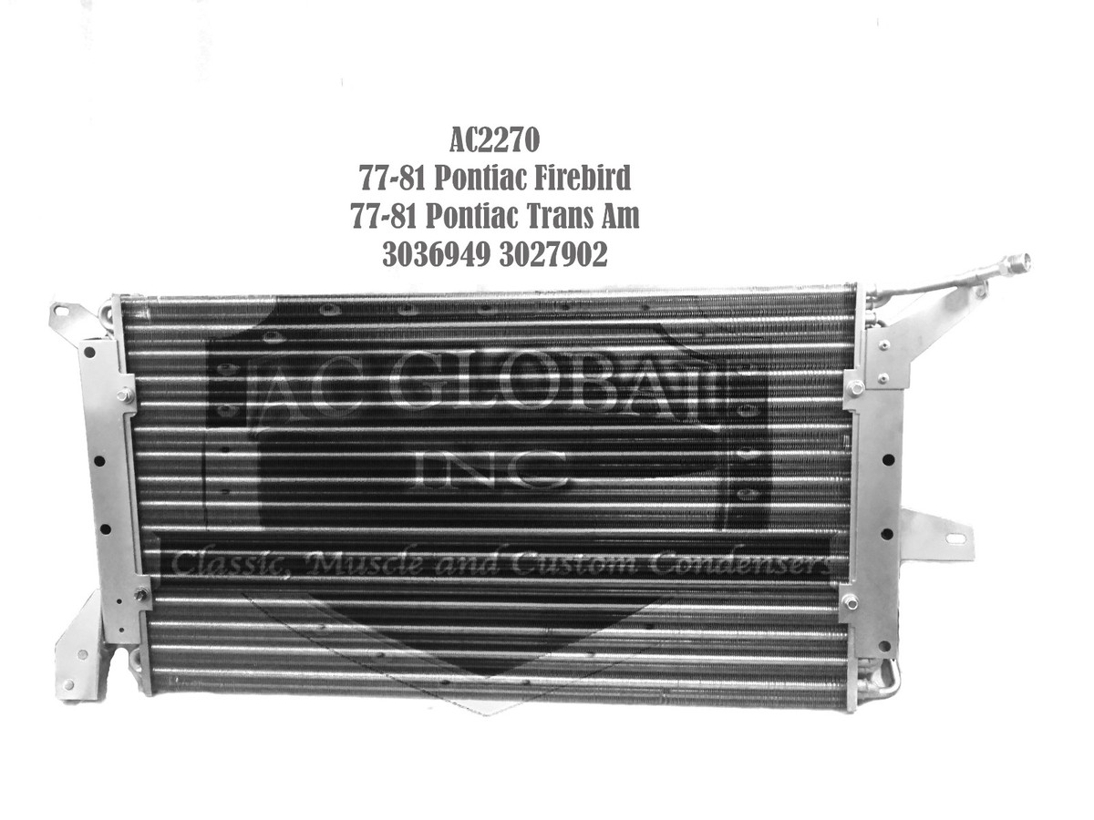 77 78 79 80 81 Pontiac Firebird Trans Am AC Condenser OEM 77 78 79 80 81 Pontiac Firebird Trans Am AC Condenser OEM