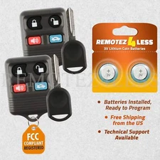 2 for 2003 2004 2005 2006 Mercury Grand Marquis Keyless Entry Remote Fob Car Key