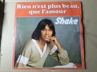 SHAKE, VINYL SCHALLPLATTE 45 RUNDEN, NICHTS IST SCHÖNER ALS DIE LIEBE, VINYL VINTAGE