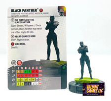 Marvel Heroclix Black Panther 102 w/ Card Black Panther Set
