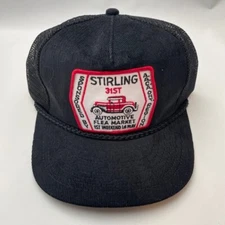 VTG Stirling 31st Automotive Flea Market Hat Cap Snapback Trucker AACA Canada