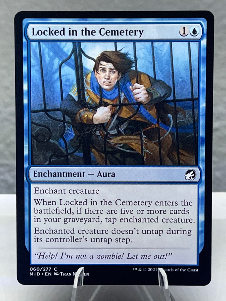 MTG Locked in the Cemetery Innistrad: Midnight Hunt 060/277 Common