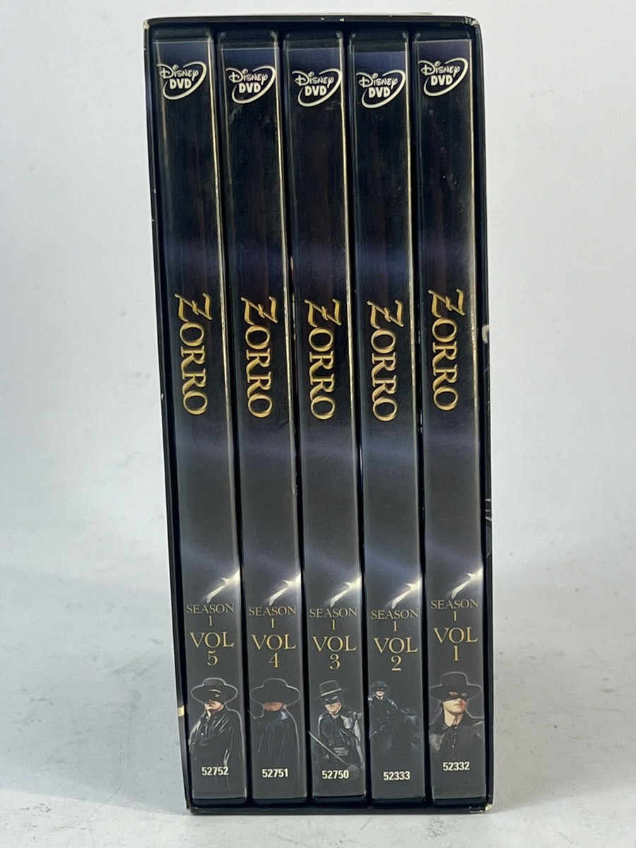 Walt Disney's Zorro: The Complete First Season DVD Box Set