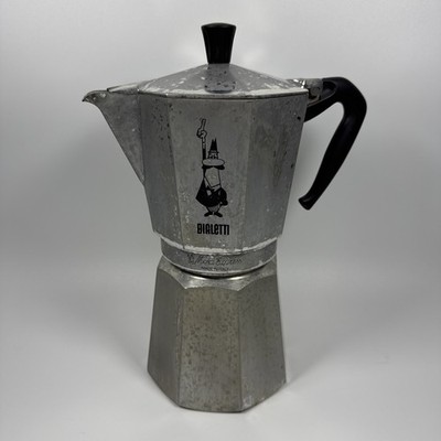 Bialetti Moka Express: Iconic 12-Cup Stovetop Espresso Maker - Italian Coffee