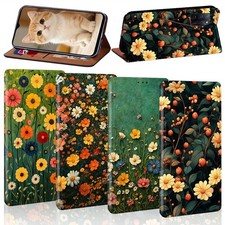 Countryside Poster Leather Cover Case For OPPO A5/A54S/A55/X3/X5/A74/A93 5G