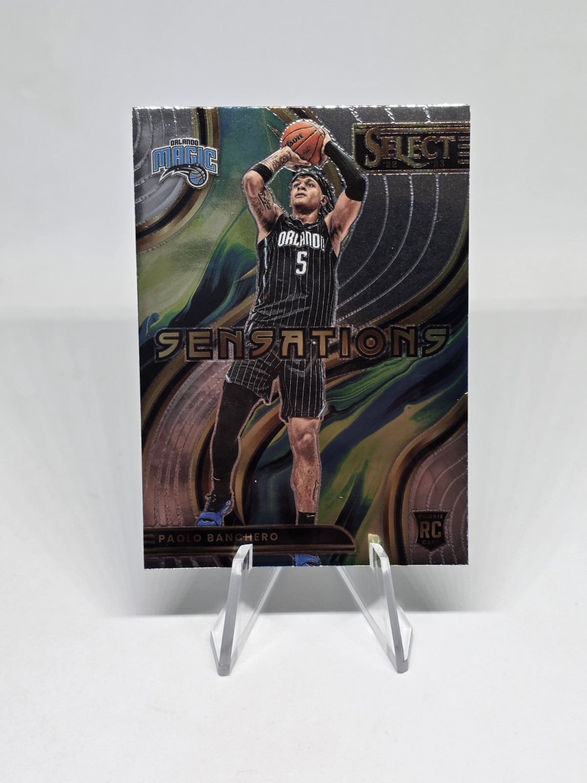 2022-23 Select - Sensations Paolo Banchero #17 (RC) Orlando Magic Superstar!