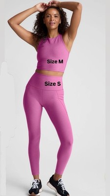 Beyond Yoga Top Size M + Spacedye Out Of Pocket High Waisted Midi Legging Size S
