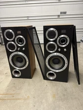 Vintage Single Wharfedale E70 Speaker E.Seventy With Face Cover Gorgeous!