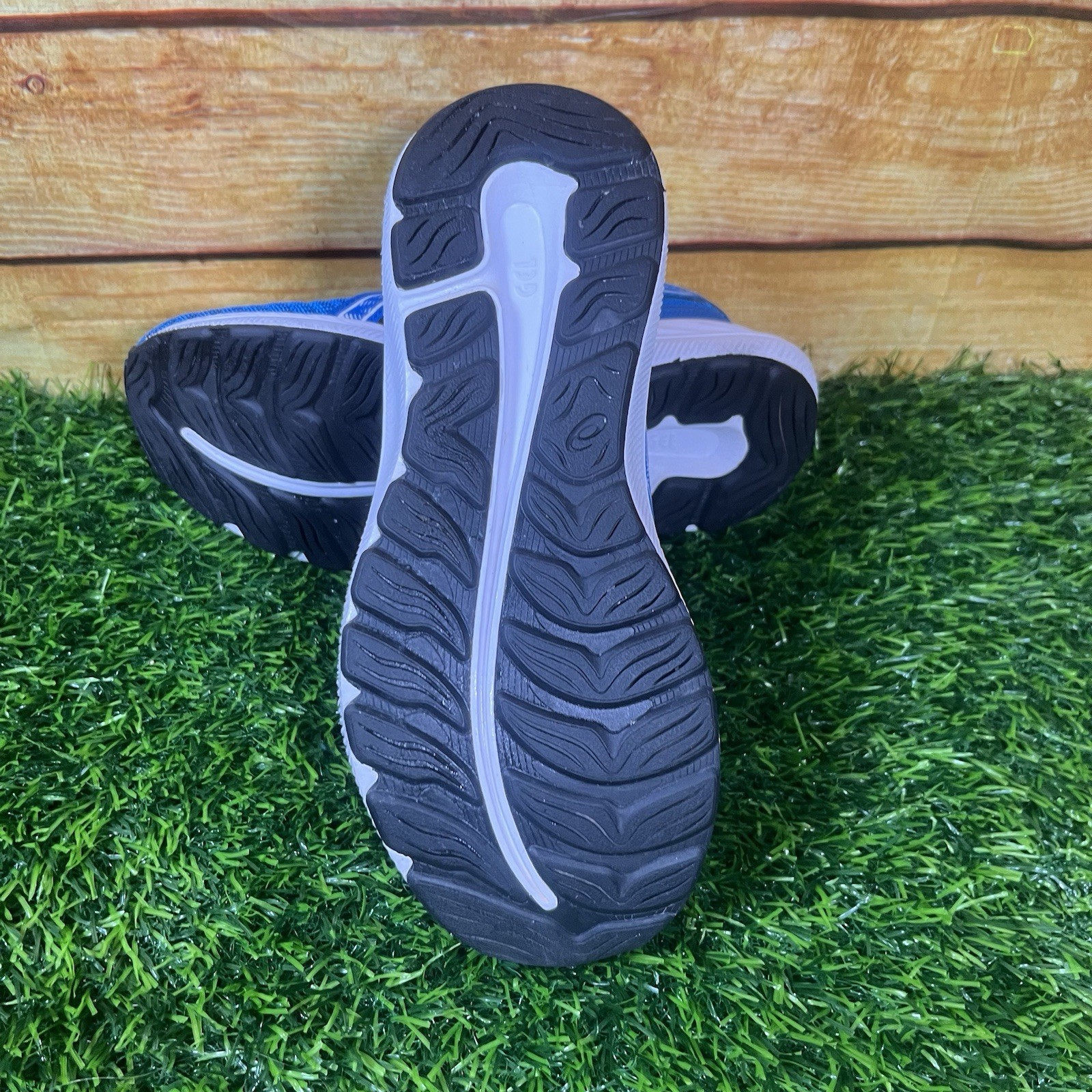 ASICS “Gel Excite 9” Shoes Sneakers Blue ~ Boys Size 1 ~ GUC ~ See And Read All thumbnail 6