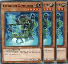 yugioh 3x Launcher Commander SDPL-EN020 COMMON 1AUFLAGE ENGLISCH