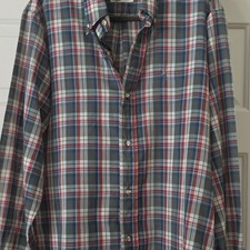 Levi's Vintage Button Down Long-Sleeve Plaid Shirt Medium