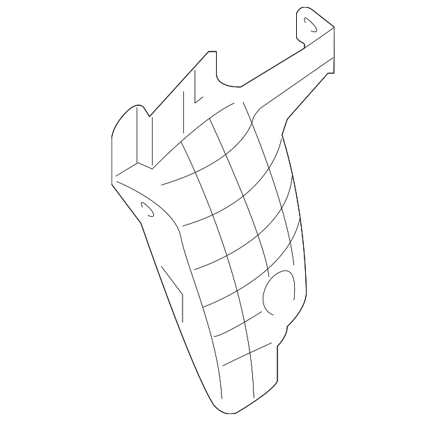 Escudo trasero para Nissan Titan Titan XD 2016-2024 (N/P 93831-EZ00A)