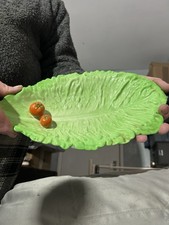 Carlton Ware Lettuce And Tomato Bowl And Spoon