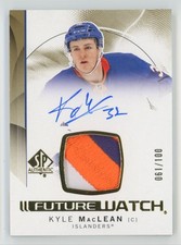 2024-25 SP Authentic Future Watch Patch Kyle MacLean RC Auto 061/100 #127