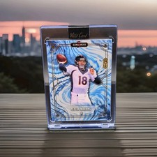 2025 Peyton Manning True 1/1 Tye Dye Wild Card 5 Card Draw