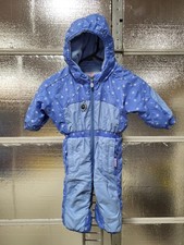 Obermeyer Preschool Size 1 Snowsuit - Blue One Piece - Girls - Ski Snowboard