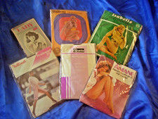 Gr. M/L sexy Vintage Hippy Nylons Strumpfhosen Konvolut Gr 40 42 44 Retro Tights