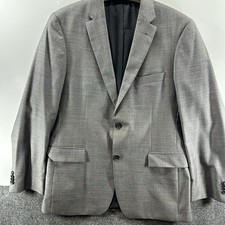 BOSS Hugo Boss Pasini2/Movie2 Comfort Textured Gray Sz 52 EU/42R US Quiet Luxury