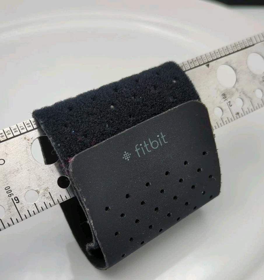 Brazalete Fitbit One Original Auténtico Banda de Escritura Negro Sin Rastreador OEM Pieza Original Foto 4 de 4