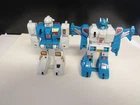 1984 Hasbro Takara G1 Transformers Twin Twist and Topspin Figures