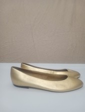 Gold Ballet Flats Elegant Perfect for everyday or special occasions GUC