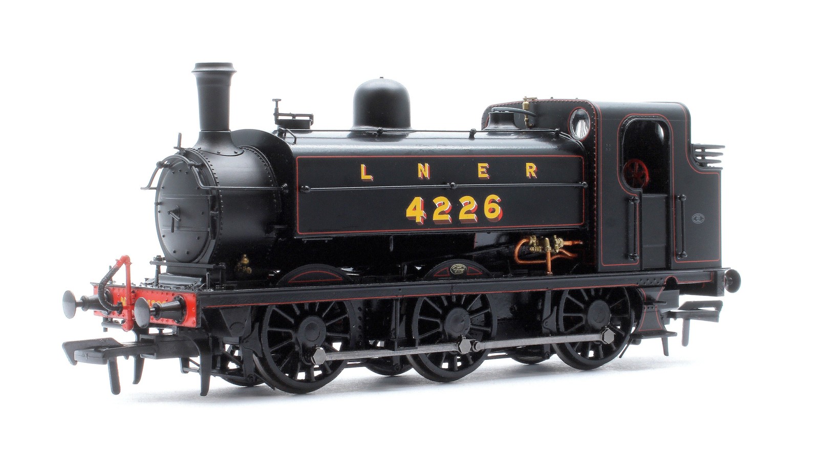 Rapido Trains UK 958004 LNER J52/2 No.4226 LNER Black with Red Lining Steam Tank
