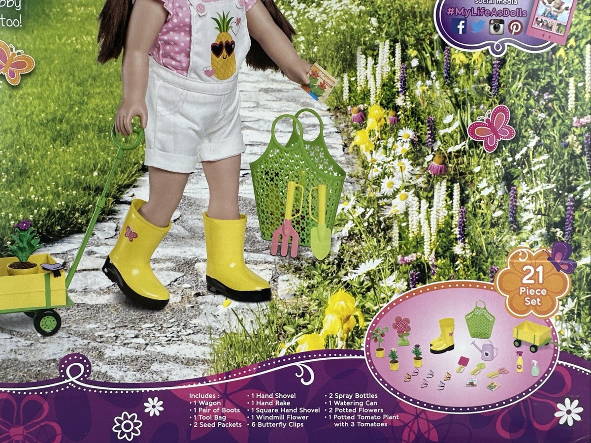 GARDENS LIFE 1, 2, 3 セット My Life As Gardening Play Set 2017 21 Piece Doll Accessories Gift