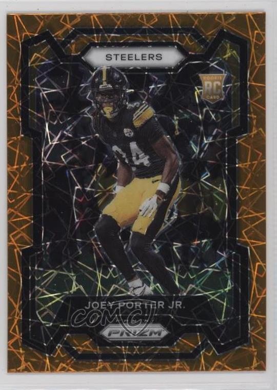 2023 Panini Prizm Rookies Lazer Prizm Joey Porter Jr #386 Rookie RC 12g7