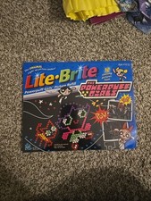 2001 Lite Brite PowerPuff Girls 12 Picture Refill Pages-Hasbro-NEW