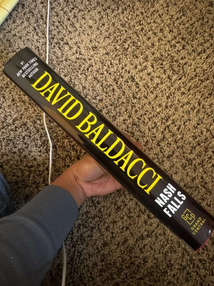 Nash Falls by David Baldacci (2024, Hardcover) Thriller - Brand New Foto 2 de 4