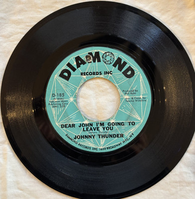 northern soul JOHNNY THUNDER ''DEAR JOHN I'M GOING TO LEAVE YOU''/SUZIE-Q'' DIAMOND