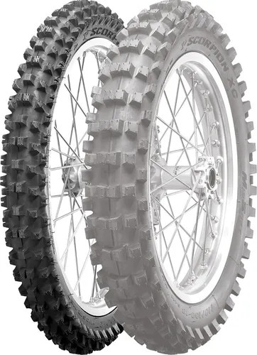 Pi Scorpion XC Mid Soft Front Tire 80/100B21 51R Bias TT MST KTM 125 DXC 90-92 - Bild 1 von 3