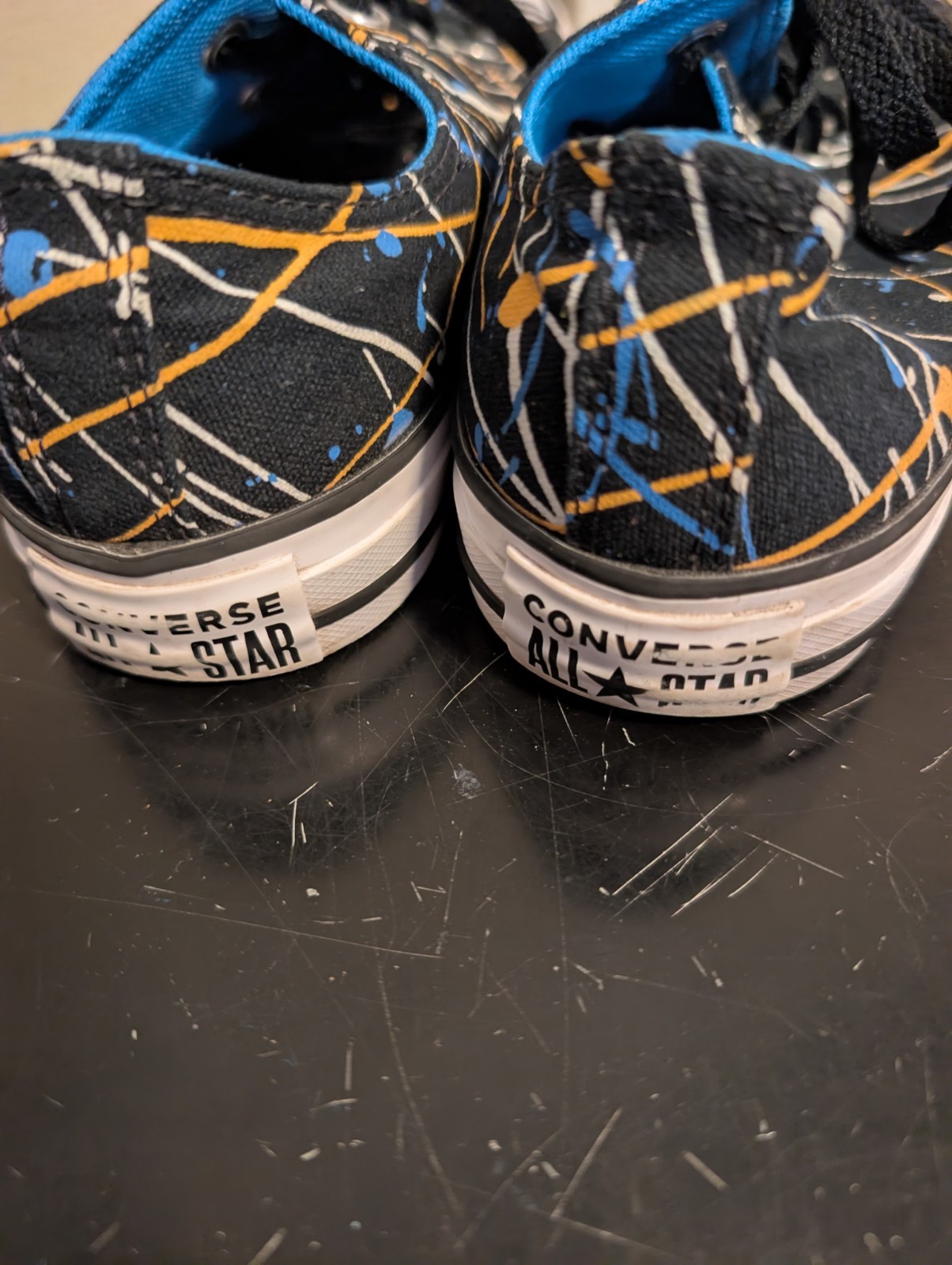 Converse Chuck Taylor All Star Paint Splatter 170810F Low Top Men's 6 Sneakers thumbnail 2