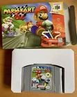 Mario Kart 64 Cartridge and Box Nintendo 1997 no manual