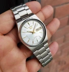 Seiko SKXW97 1997 White Smooth Sunburst Dial Retro Ultra Rare Vintage Auto JDM