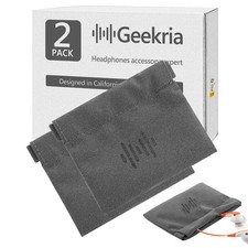 Geekria 2 Pack Pouch for Earbuds, Coins, In-Ear Headphone Organizer Pouch Bag