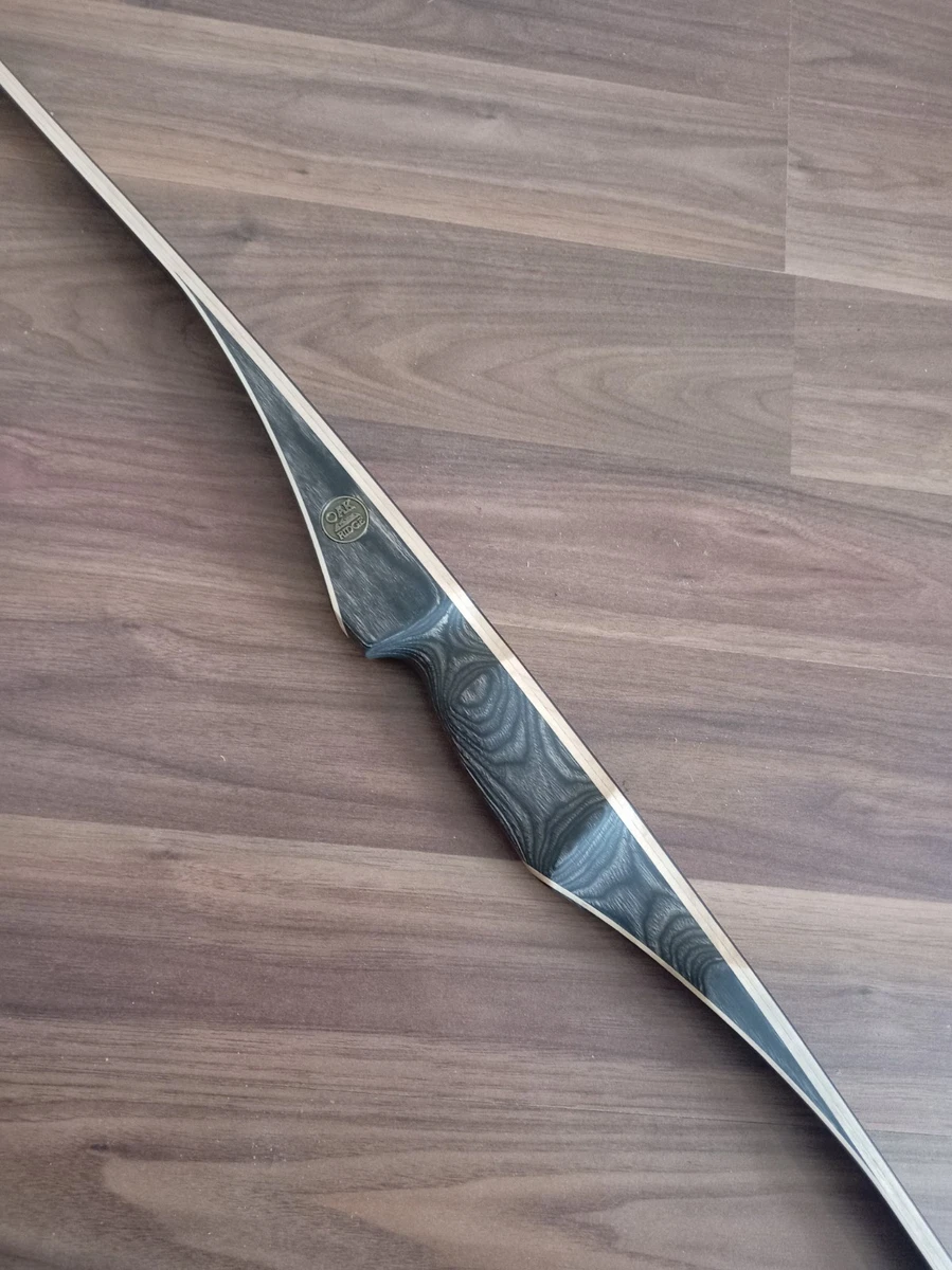 Oak Ridge Boga Archery Longbow Flatbow With Flemish Bow String RRP £165