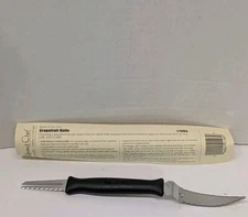 Pampered Chef Two Sided Grapefruit Knife 1265 in Tube with Instructions