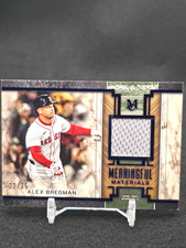 2025 Topps Museum #MMR-ABR Alex Bregman Meaningful Material Relic /35 Red Sox