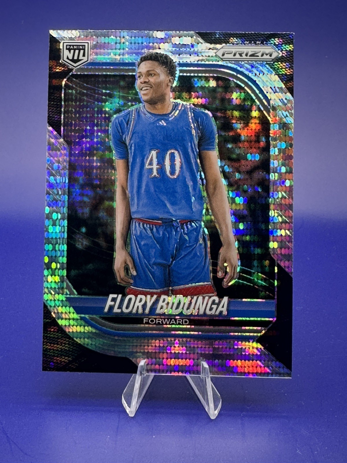 2025-26 Panini Prizm Flory Bidunga #73 Pulsar Prizm  NIL