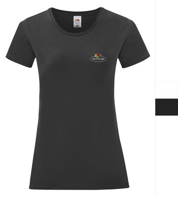 Fruit of the Loom Vintage Collection Damen Vintage T Small Logo Print 011432J