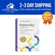 Fast & Discreet DNA Paternity  Kit - Results in 1-2 Days, All Fees Included