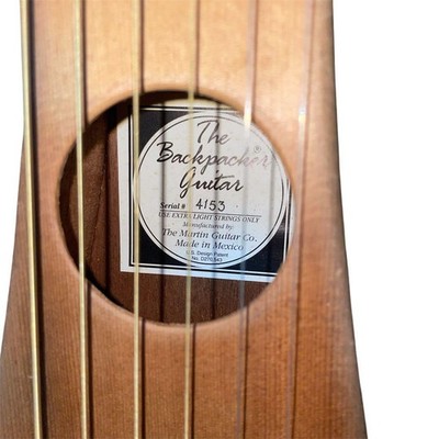 希少】マーチン Backpacker シリアル4153 初期型 トラベルギター
