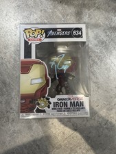 Iron Man Funko Pop Signed by Robert Downey Jr with COA