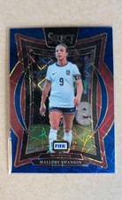 2024-25 Panini Select Fifa - Terrace Mallory Swanson #95 Blue Lazer Prizm